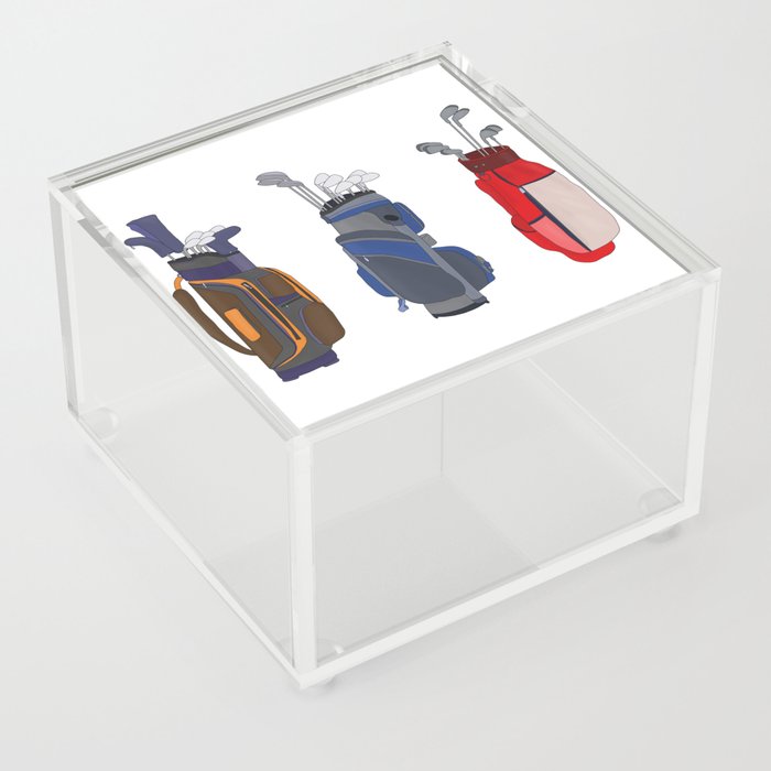 Awesome Golf Bags Acrylic Box