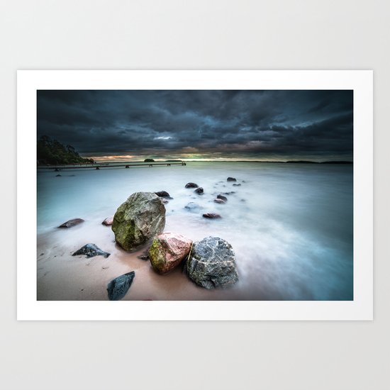 Dead on arrival Art Print