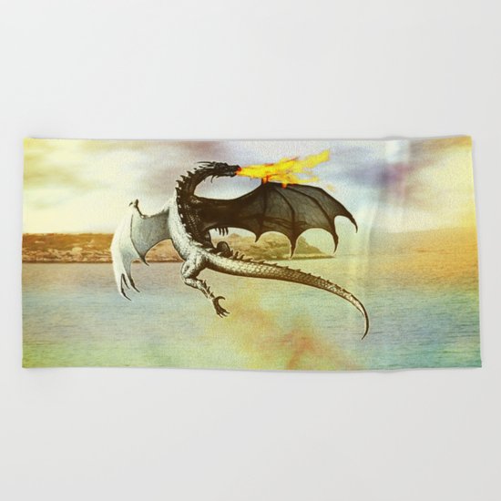 The Dragon Beach Towel