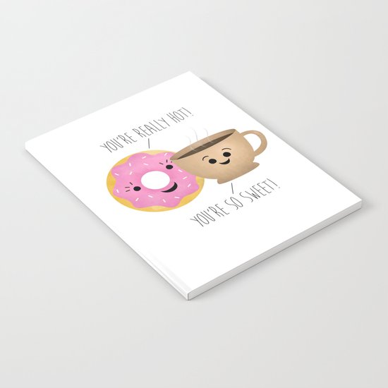 Donut and Coffee | Really Hot and So Sweet Notebook