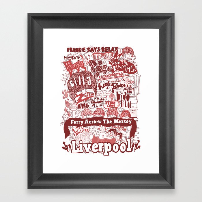 Liverpool Framed Art Print