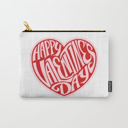 Happy Valentines Day Carry-All Pouch