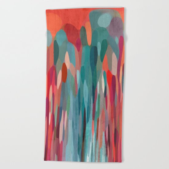 Angel or Demon? Beach Towel