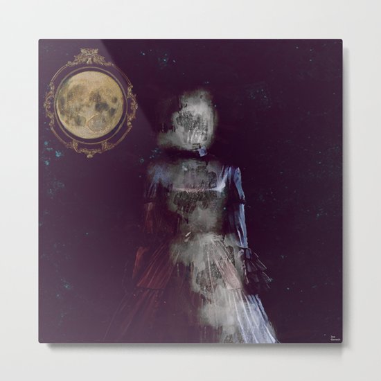 The ghost of miss Parker Metal Print
