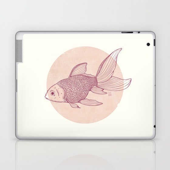 Lonely Goldfish Laptop & iPad Skin