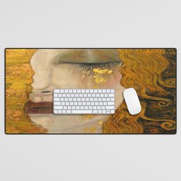 Gustav Klimt - Golden Tears ,No.1, Desk Mat