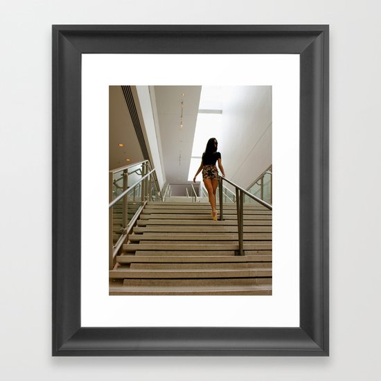 Steps Framed Art Print