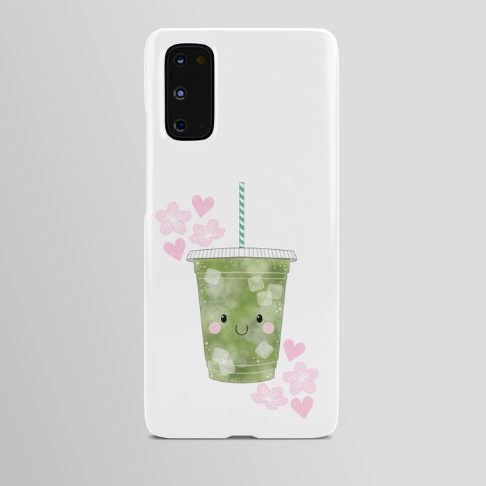 Iced Matcha Latte, Extra Cute Android Case