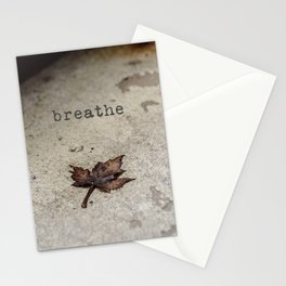 Breathe Stationery Cards