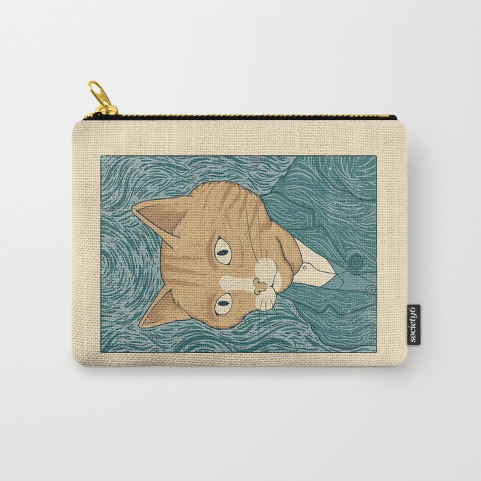 Cat Gogh Carry-All Pouch
