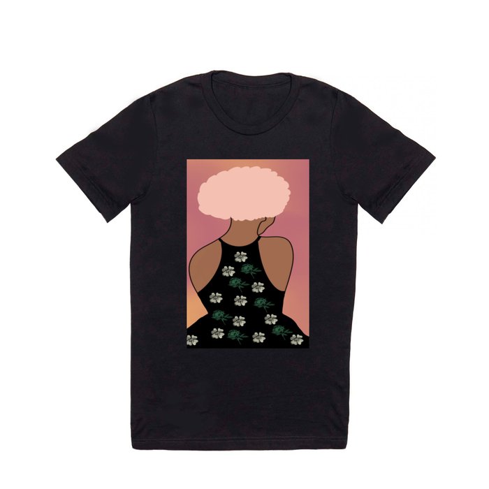 Woman At The Meadow 44 T Shirt