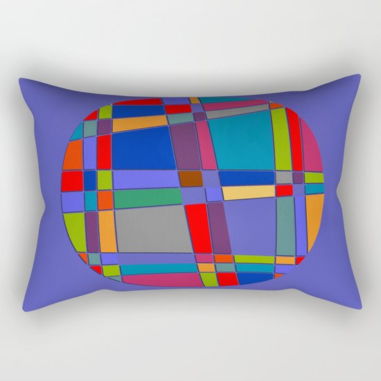 Abstract #68 Rectangular Pillow