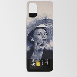 women hat Poster in Home Wall Art Android Card Case