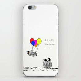 To be a Flying Penguin iPhone Skin