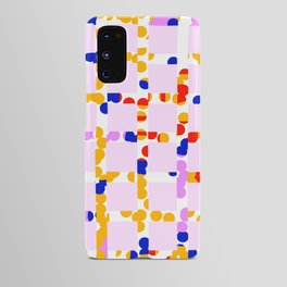 Summery Strip and Dot pattern Android Case