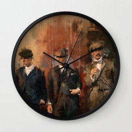 Shelby Brothers Wall Clock