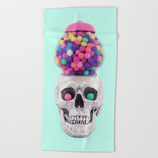 BUBBLESKULL Beach Towel