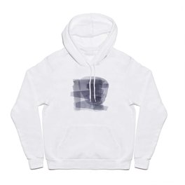ZIG ZAG Hoody | Modern, Translucent, Transparent, Drawing, Minimalistic, Purple, Abstract, Ink, Fine, Watercolor 