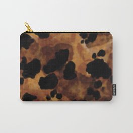 Tortoiseshell Watercolor Carry-All Pouch