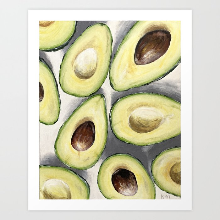 Avocados IV Art Print