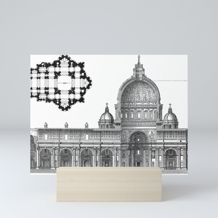 St. Peter Basilica - Rome, Italy Mini Art Print