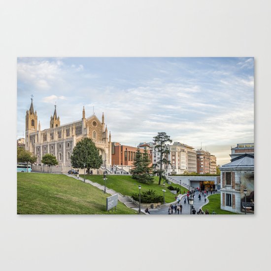 El Prado Museum. Madrid Canvas Print