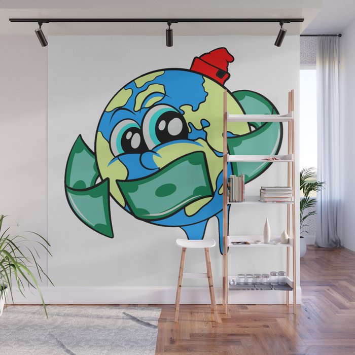 planet Wall Mural