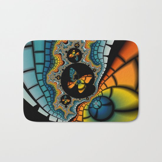 Fractal Cacoon Bath Mat