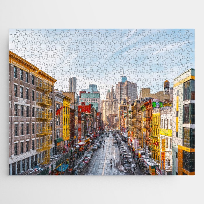 NYC Panoramic Jigsaw Puzzle by Photography by Anthony Londer Society6