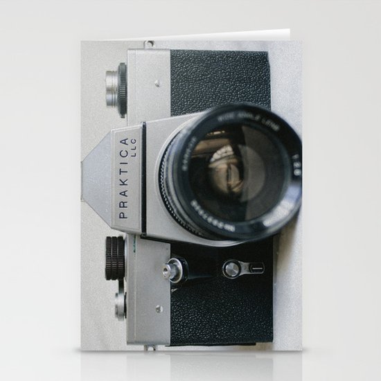 Praktika 35mm Vintage Camera Stationery Cards