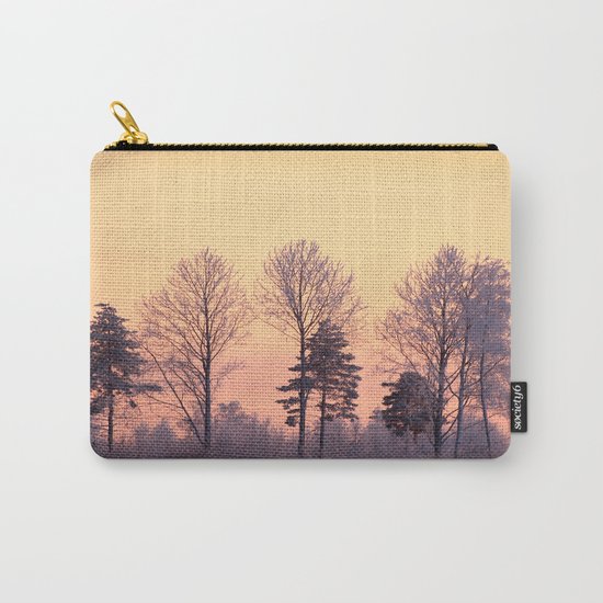 Winter Trees Carry-All Pouch