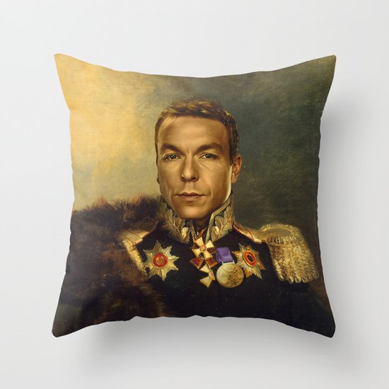 Sir Chris Hoy - replaceface Throw Pillow
