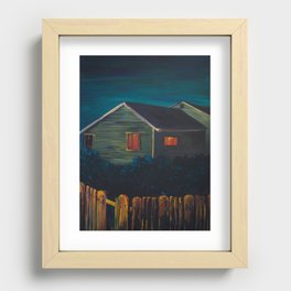 Hido House Recessed Framed Print