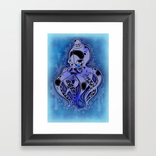 BRAWLER Framed Art Print