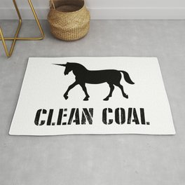Clean Coal Area & Throw Rug