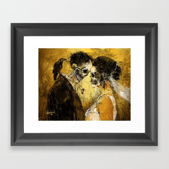 'Til Death do us part Framed Art Print