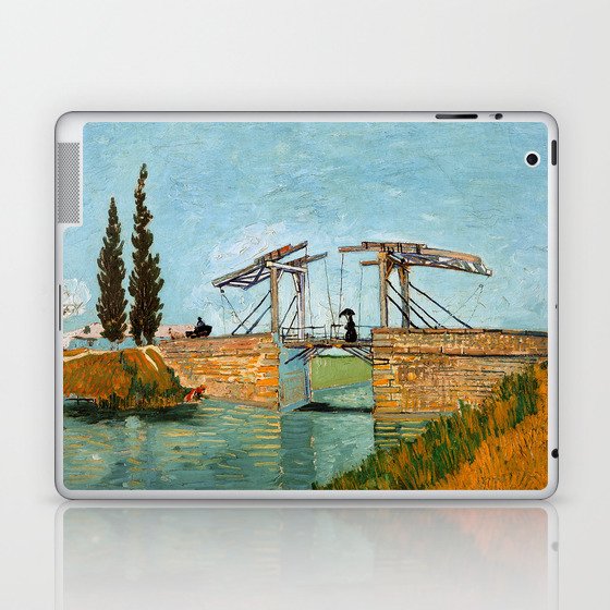 Vincent van Gogh "Langlois Bridge at Arles" Laptop & iPad Skin