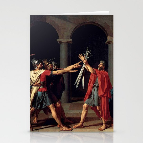 David, Oath of the horatii Stationery Cards