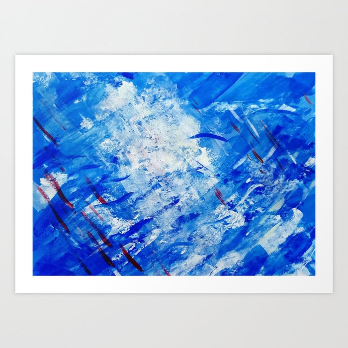 Things Too Far Apart Art Print by Spencer the Sorcerer Society6