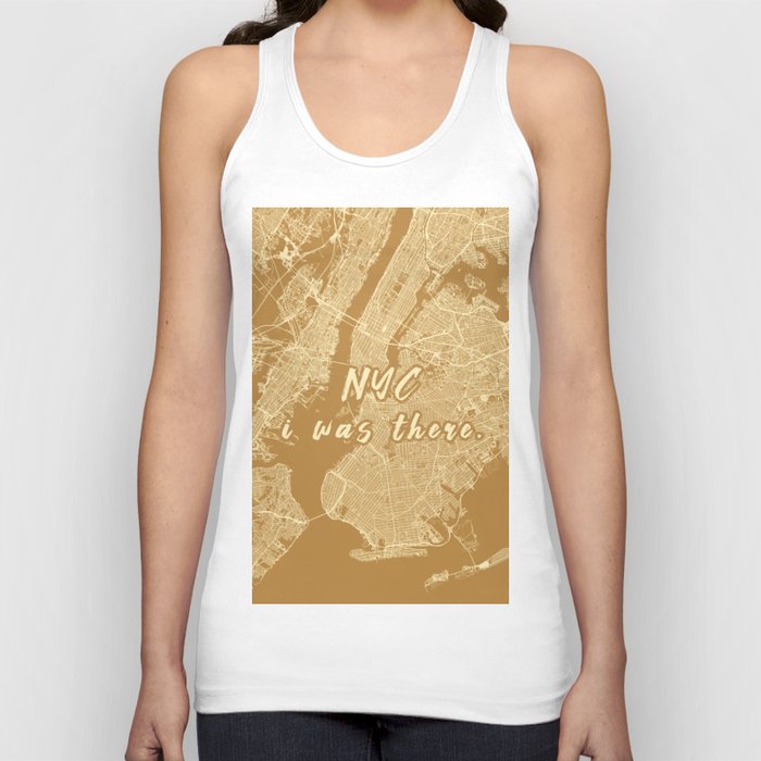 NYC - i was there - Neutral Topo Tank Top