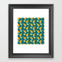 Oh Pineapples Framed Art Print