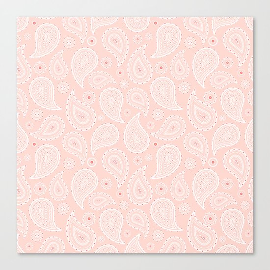 Paisley Pattern Canvas Print