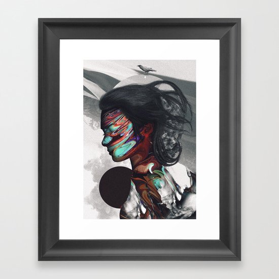 Map of Your Head Framed Art Print