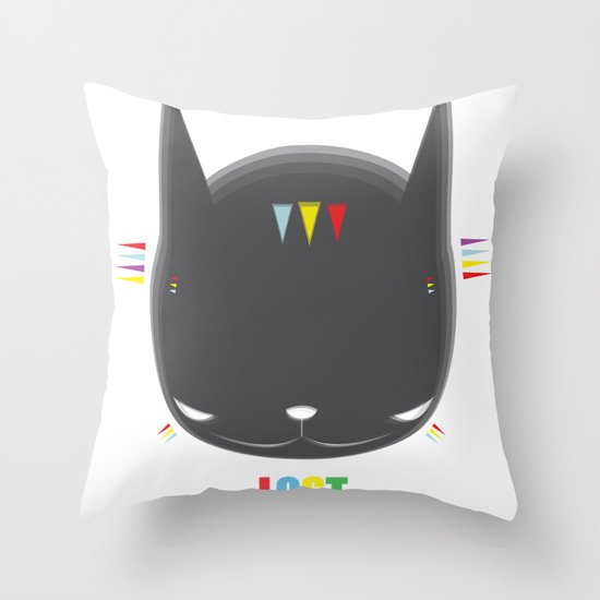 HELLO EP002 - LOST Throw Pillow