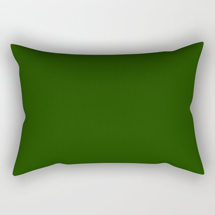 Elite Green Rectangular Pillow