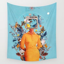 Don't Feed the Monitors with your Dreams Wall Tapestry