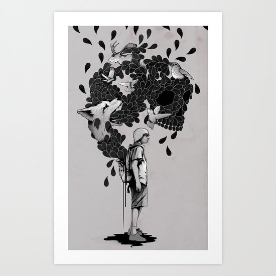 Baggage Art Print