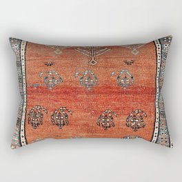 Bakhshaish Azerbaijan Northwest Persian Carpet Print Rectangular Pillow