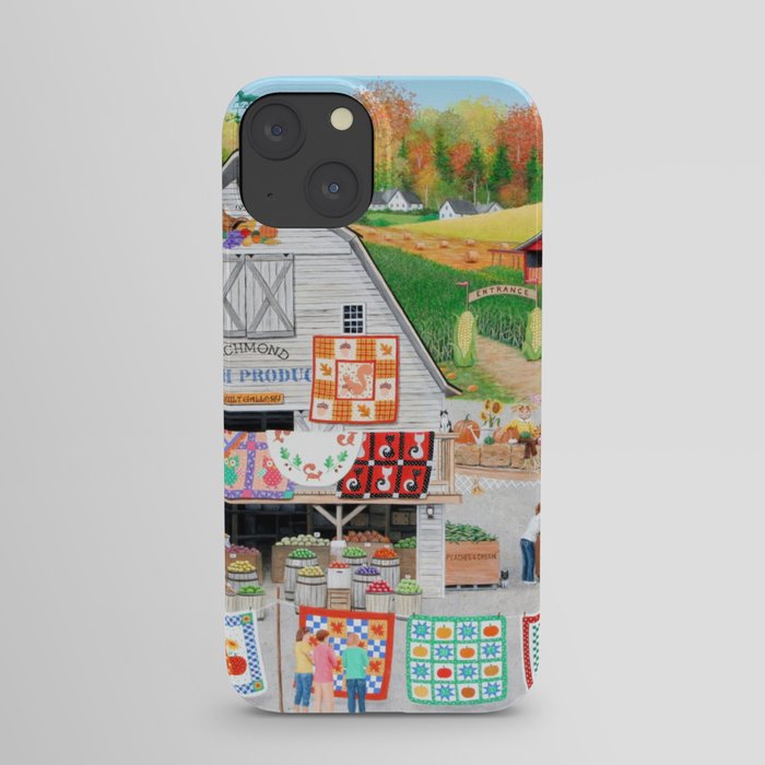 Autumn Quilts iPhone Case