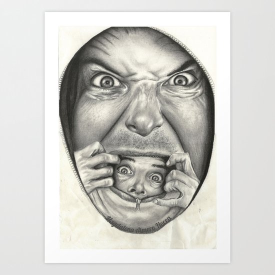 Fear Art Print